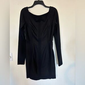 Diane Von Furstenberg Dresses Black Long Sleeve Dress Size 10